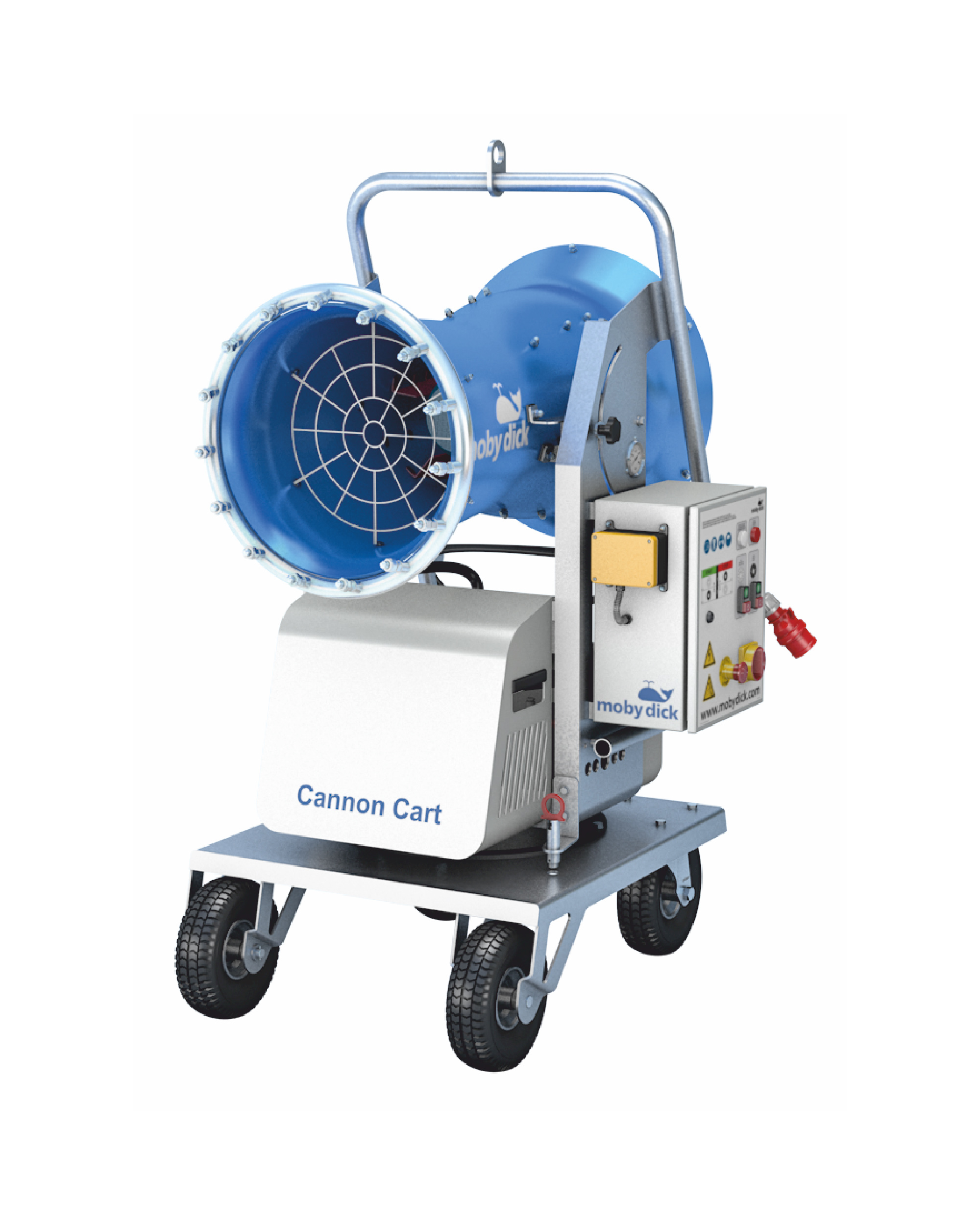 Moby Dick Cannon Cart - Dust control