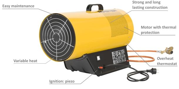 Gas heater Master BLP 73 M - Image 7