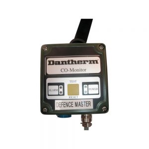 Remote CO monitor with cable