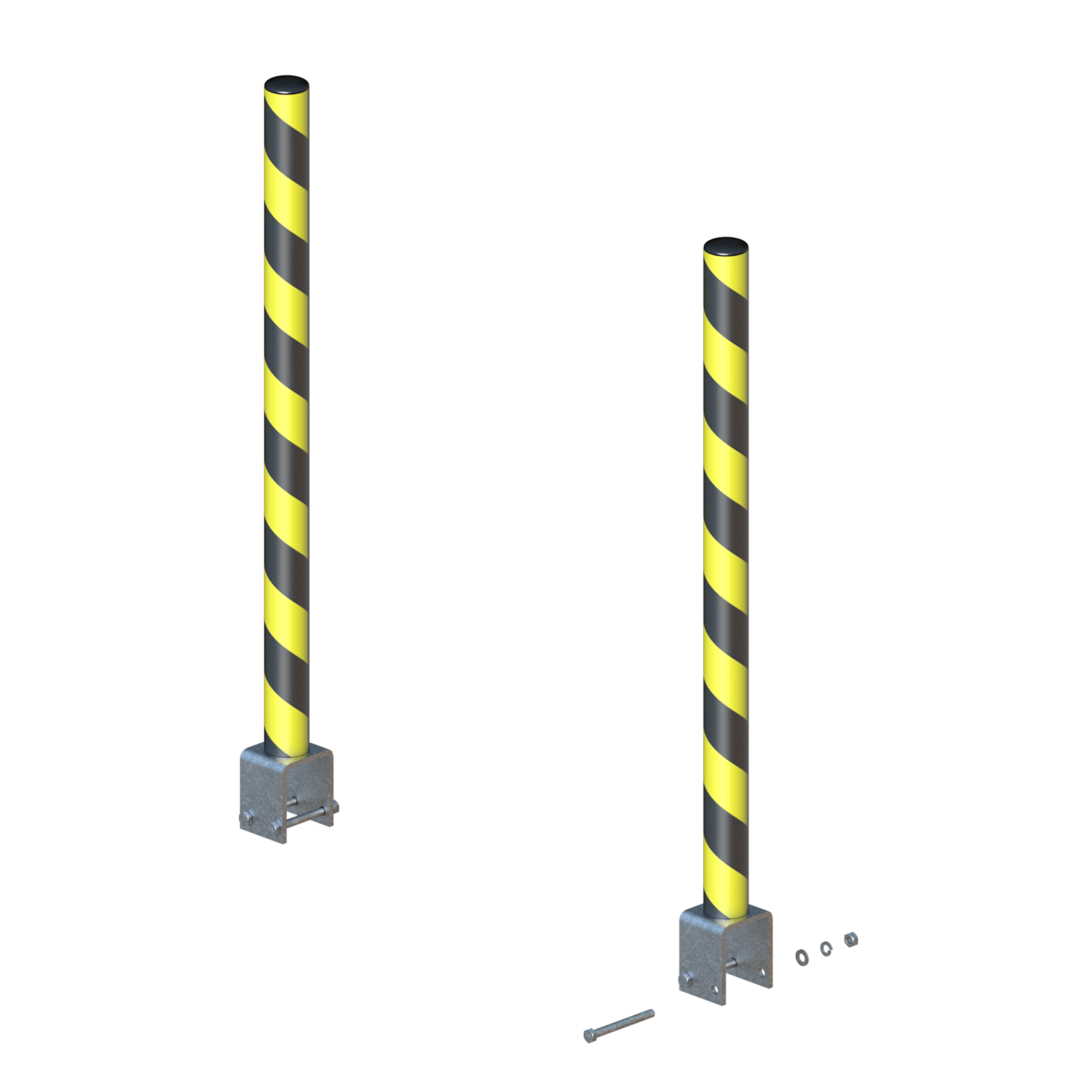 Heavy duty bollards