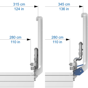 Side-wall displacement