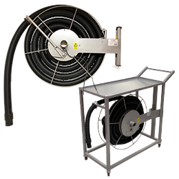 Vacuum hose hose reel