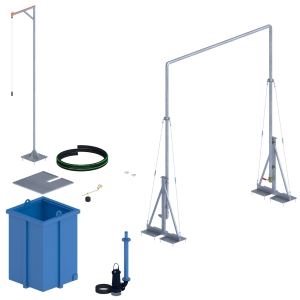 Sistem za vlaženje tovora s svežo vodo