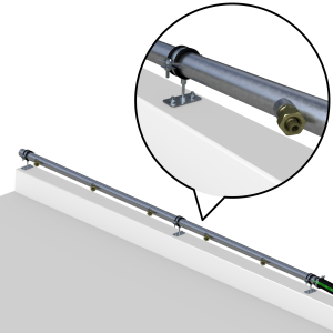 Spiranje izstopnega območja